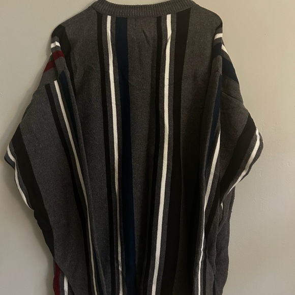 Men’s Chaps Multicolor Striped Crewneck Sweater - Picture 3 of 9